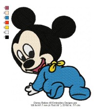 Disney Babies 48 Embroidery Designs